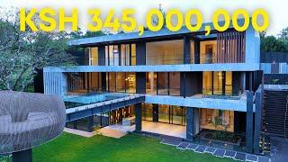 Inside Ksh.345,000,000 5Bedroom #luxurious #mansion #housetour in #Kitisuru #Nairobi #lifestyle