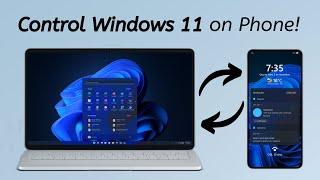  CONTROL YOUR PC ON YOUR PHONE || Windows  Remote Desktop 