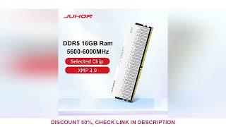 Juhor memoria ram ddr5 ram 16gb 32gb 5600mhz 6000mhz 6400mhz 6800mhz 7200mhz diy computador jogos me