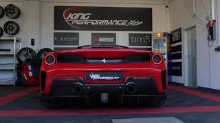 Ferrari 488 Pista Soundcheck