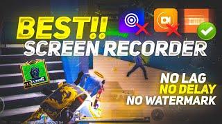 Best Screen Recorder For Gaming No Lag  Android Best Screen Recorder For Low End Devices For BGMI