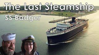 The Last Coal Fired Steamship in the US (SS Badger)  60 miles across Lake Michigan
