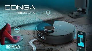 Robot vacuum cleaner Conga 9090 IA