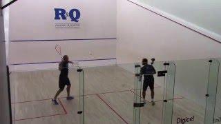 Bermuda R&Q Legends of Squash 2016 Amr Shabana vs John White G1