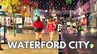 Waterford Ireland Christmas Walking Tour 4k 60pfs HDR [Dec 24]