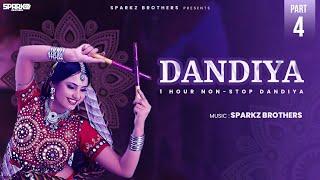 Dandiya - 4 | SparkZ Brothers | 1 Hours Non-Stop Romantic Dandiya | Garba Song | Navratri 2024