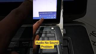 Fix100%Dell Latitude Series Laptop No Audio Sound Problem#macnitesh#2023shorts#sound#Dell