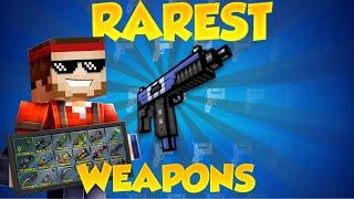 RARE Weapons NOBODY Has! Pixel Gun 3D