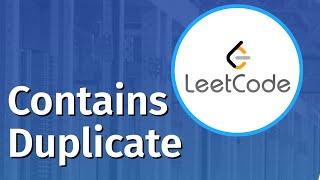 Contains Duplicate - LeetCode