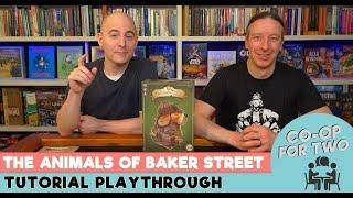 The Animals of Baker Street - Children's Board Game - Tutorial Playthrough