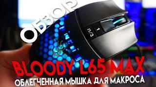 Bloody L65 MAX. Обзор. Легкая мышка для макроса.