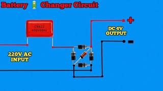 How to make battery charger circuit banaye ||easy ideas /  Homemade Project