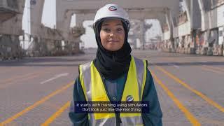 DP World at Expo 2020 | Opportunity Gallery | Unloading ships with the press of a button