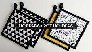 Sewing Hot Pads/Pot Holders