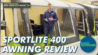 Outdoor Revolution *Sportlite Air 400* Caravan Awning Review - 2024!