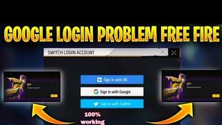 login failed please try logging out first free fire google account 2025 | free fire loging problem