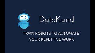 DataKund - Free Robots & Web Scrapers Builder | No Code, Record & Play