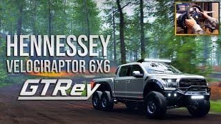 Hennessey Velociraptor 6x6 - Forza Horizon 4 - Thrustmaster T300 - 4K Gameplay