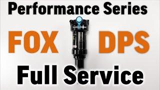 2020 Fox Float DPS Performance Series FULL service guide for beginners. Damper, Air can, Dials/knobs