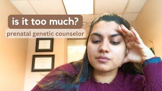 MY WEEK AS A GENETIC COUNSELOR | the good, the bad & the ugly