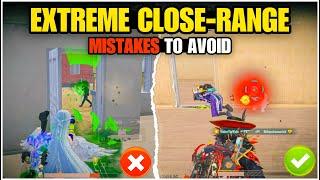 STOP MAKING THESE MISTAKES IN EXTREME CLOSE COMBAT FIGHTS IN BGMIBGMI TIPS/TRICKS | Mew2.