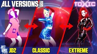 COMPARING TOXIC | JUST DANCE COMPARISON [ALL VERSIONS]