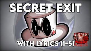 *OLD* Secret Exit, with LYRICS (FULL) | FNF MARIO'S MADNESS V2