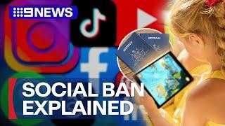 Australia's social media ban explained