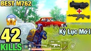 [PUBG Mobile] QUÉT SẠCH BẢN ĐỒ VỚI COMBO M762 + 6x | 42 KILLS SOLO VS SQUAD | T98