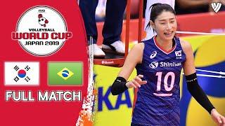 Korea  Brazil - Full Match | Women’s Volleyball World Cup 2019