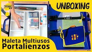 Maletín porta lienzos multiusos | totenart.com