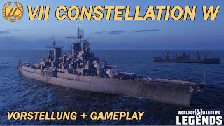 CONSTELLATION W - Vorstellung und erstes Gameplay - World of Warships Legends