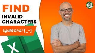 Excel How To Find Invalid Characters