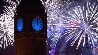 London Fireworks 2016 - New Year's Eve Fireworks - BBC