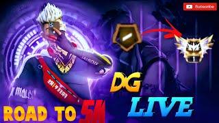 FREE FIRE LIVE  GARENA FREE FIRE ️ GUILD TEST LIVE DG LIVE 77  #freefirelive