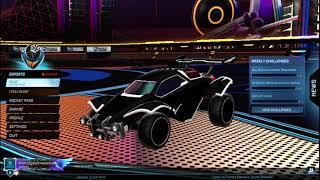 How to get an *All Black* Car in Rocket League (Evample Car Design)