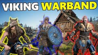 Full VIKING WARBAND! - Conqueror's Blade Gameplay - Using All Season 7 Vikings Units!