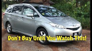 Toyota Wish - All the good and bad