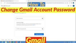 How to Change Gmail Account Password | How We Can Change Gmail Account Password | Gmail Password