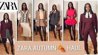 HUGE ZARA AUTUMN HAUL  OCTOBER 2024