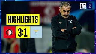 Feyenoord - Lazio | UEFA Champions League | DAZN Highlights