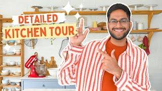 DETAILED KITCHEN STUDIO TOUR | Kitchen Design Ideas & Organisation | Bake With Shivesh