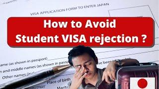 5 Reasons Your Japanese Student Visa May Get Declined | Japan visa update