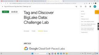 Tag and Discover BigLake Data: Challenge Lab || Lab Solution || Qwiklabs Arcade 2023