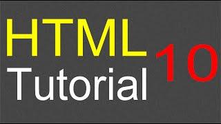 HTML Tutorial for Beginners - 10 - One-line text box