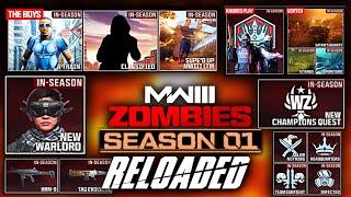 MW3 Zombies Season 1 Reloaded Update! (Modern Warfare 3 Mid-Season 1 Update) Warzone Season 1 Update