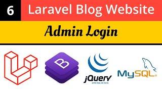 Laravel Tutorials | Admin Panel Login Laravel | Laravel Blog Website | Laravel 8 Tutorial