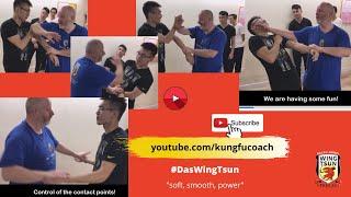 Wing Tsun Kung Fu training - soft, smooth, power, movement with Darrin