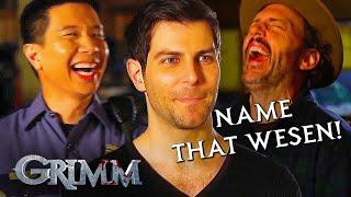 Grimm Cast Plays  Name That Wesen! |  Grimm
