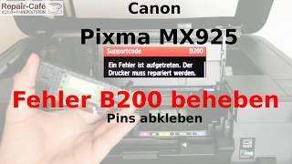 Canon Fehler B200 beheben